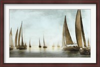 Framed Golden Sails