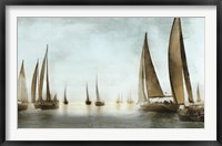 Framed Golden Sails