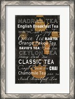 Framed Tea Collection