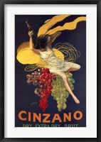 Framed Cinzano