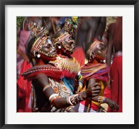 Framed People of the Samburu tribe