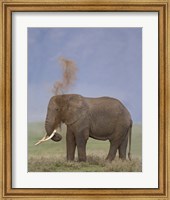 Framed African Elephant, Ngorongoro Crater, Arusha Region, Tanzania