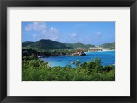 Framed Resort setting, Saint Barth, West Indies.