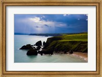 Framed Ballydowane Beach, Copper Coast, County Waterford, Ireland
