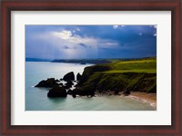 Framed Ballydowane Beach, Copper Coast, County Waterford, Ireland