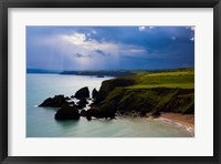 Framed Ballydowane Beach, Copper Coast, County Waterford, Ireland