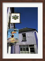 Framed Pub Signs, Eyeries Village, Beara Peninsula, County Cork, Ireland