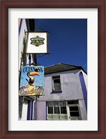 Framed Pub Signs, Eyeries Village, Beara Peninsula, County Cork, Ireland