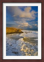 Framed Stage Cove, Near Bunmahon, The Copper Coast, County Waterford, Ireland