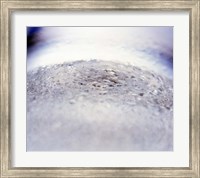 Framed Close up of churning lavender water