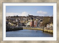 Framed Kneeling Canoe, River Lee, Cork City, Ireland