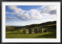 Framed Drombeg Stone Circle, Near Glandore, County Cork, Ireland
