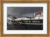 Framed Maritime museum on a ship, Star of India, San Diego, California, USA