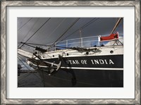 Framed Maritime museum on a ship, Star of India, San Diego, California, USA