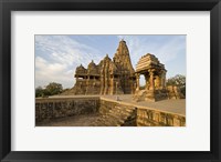 Framed Staircase in a temple, Khajuraho, Chhatarpur District, Madhya Pradesh, India