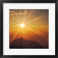 Framed Sun Shinning Over the Mountain, Computer graphics, Lens Flare