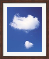 Framed Clouds in Blue Sky