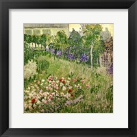 Framed Daubigny's garden, 1890