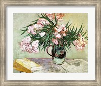 Framed Oleanders and Books, 1888