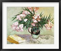 Framed Oleanders and Books, 1888