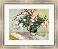 Framed Oleanders and Books, 1888