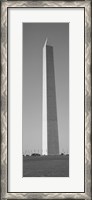 Framed Obelisk (black and white), Washington Monument, Washington DC