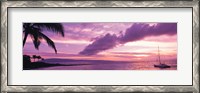 Framed Sunset Kapala Bay Maui HI USA