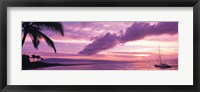 Framed Sunset Kapala Bay Maui HI USA