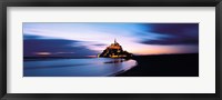 Framed Mont Saint Michel France