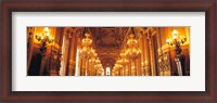 Framed Interior Opera Paris France