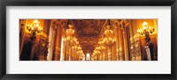 Framed Interior Opera Paris France