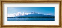 Framed Mt Fuji & Tanuki-Ko Shizuoka Japan