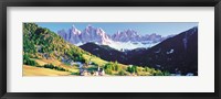 Framed Dolomite Italy