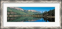Framed Hariland Lake & Hermosa Cliffs Durango CO USA