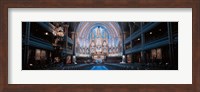 Framed Notre-Dame Basilica Montreal Quebec Canada