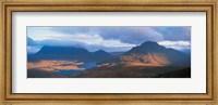 Framed Cul Moor & Cul Beag (Mountains) Stac Pollaidh National Nature Reserve Scotland