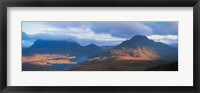 Framed Cul Moor & Cul Beag (Mountains) Stac Pollaidh National Nature Reserve Scotland