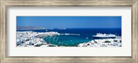 Framed Mykonos Island Greece