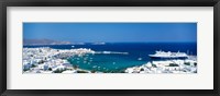 Framed Mykonos Island Greece