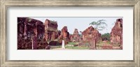 Framed Ruins of temples, Champa, My Son, Vietnam