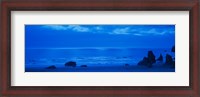 Framed Ocean at night, Bandon State Natural Area, Bandon, Coos County, Oregon