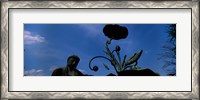 Framed Low angle view of statue of Daibutsu Great Buddha, Kotoku-in Temple, Kamakura, Kanagawa Prefecture, Kanto Region, Japan