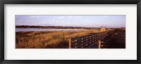Framed Boardwalk in a state park, Myakka River State Park, Sarasota, Sarasota County, Florida, USA