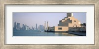 Framed Museum at the waterfront, Museum Of Islamic Arts, Doha, Ad Dawhah, Qatar