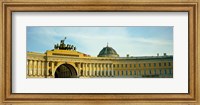 Framed Low angle view of a building, General Staff Building, State Hermitage Museum, Palace Square, St. Petersburg, Russia