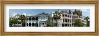 Framed Houses along Battery Street, Charleston, South Carolina