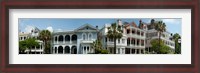 Framed Houses along Battery Street, Charleston, South Carolina