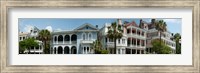 Framed Houses along Battery Street, Charleston, South Carolina