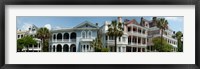 Framed Houses along Battery Street, Charleston, South Carolina