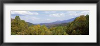 Framed View from River Road, Great Smoky Mountains National Park, North Carolina, Tennessee, USA